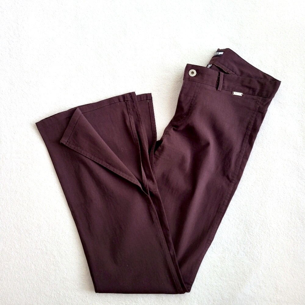 Guess |  9" Ankle Slits Soft Rayon Pants Women's 28x31 EUC brown